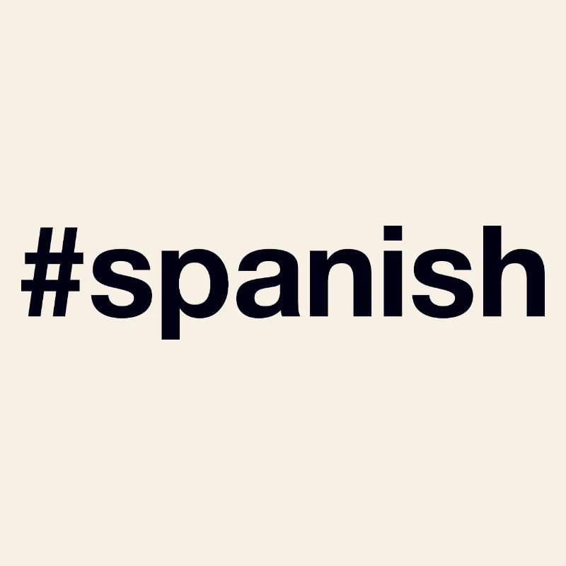 ESPAGNOL Hashtag Espagnol