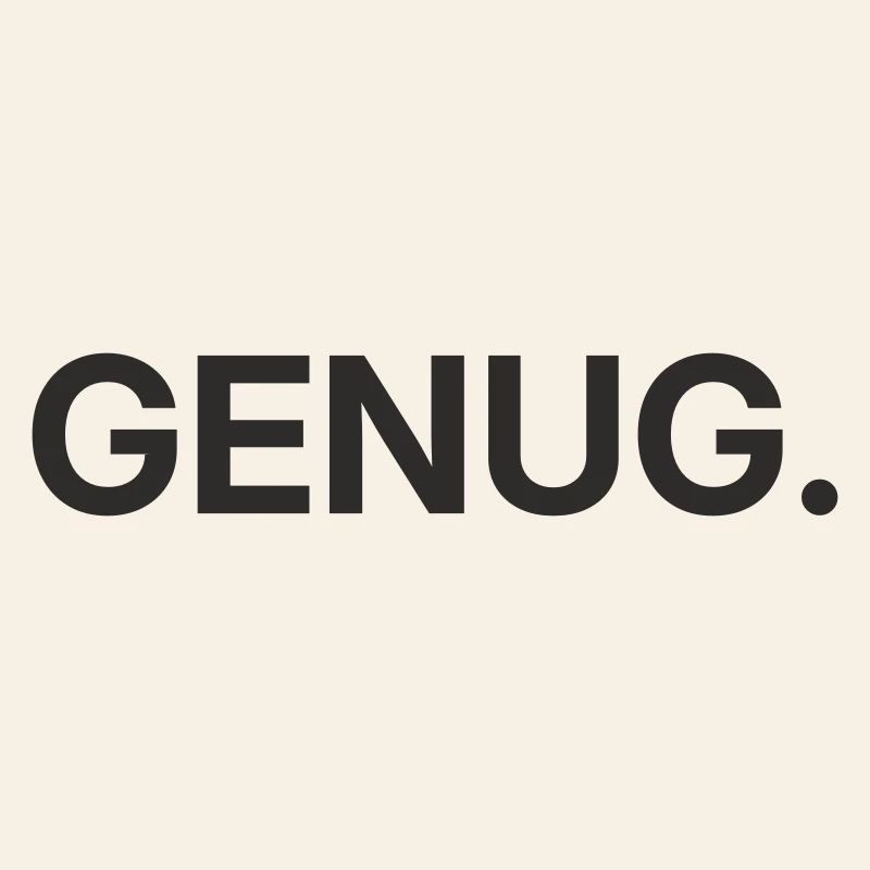 GENUG Punkt – Minimalistisches Statement Design