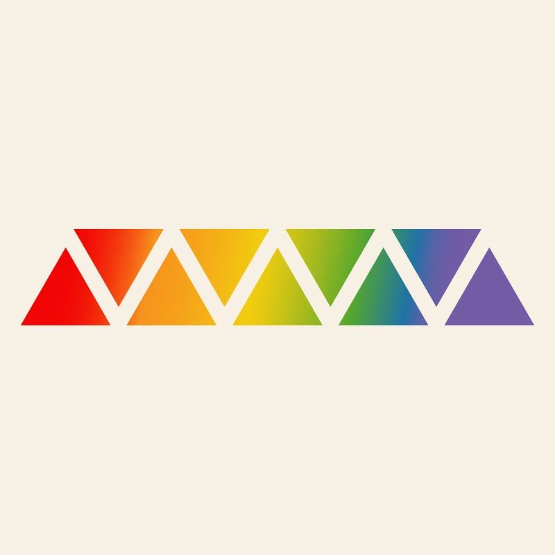 Triangle arc-en-ciel