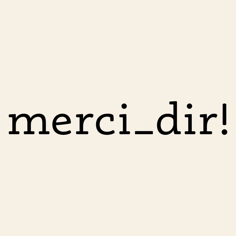 merci dir!