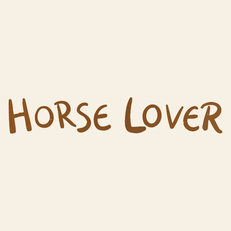 Amour Cheval Éclatante