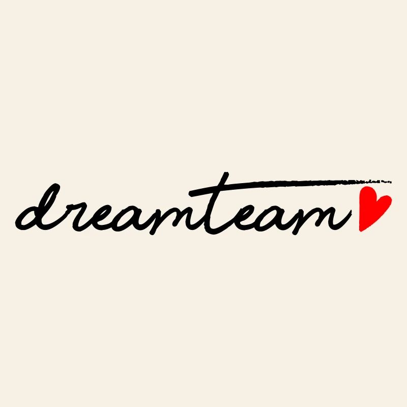 Dreamteam rotem Herz