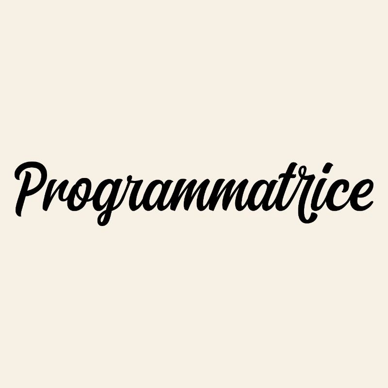 Programmatrice Informatique Code Développeuse Web