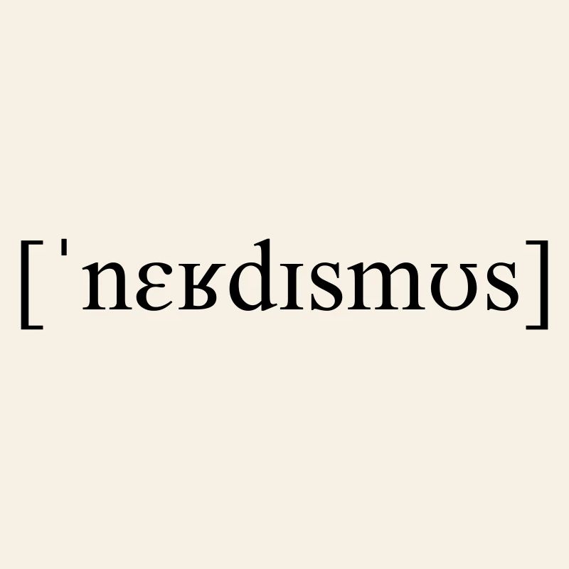 Lautschrift Nerdismus