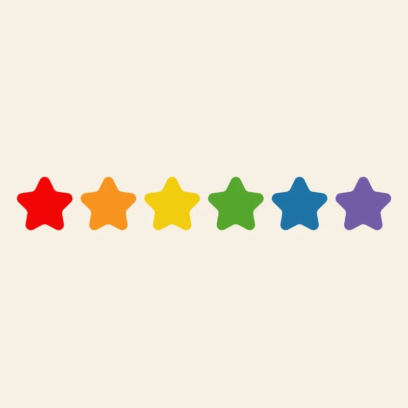 Regenbogen Sternchen LGBT lgbtqi queer