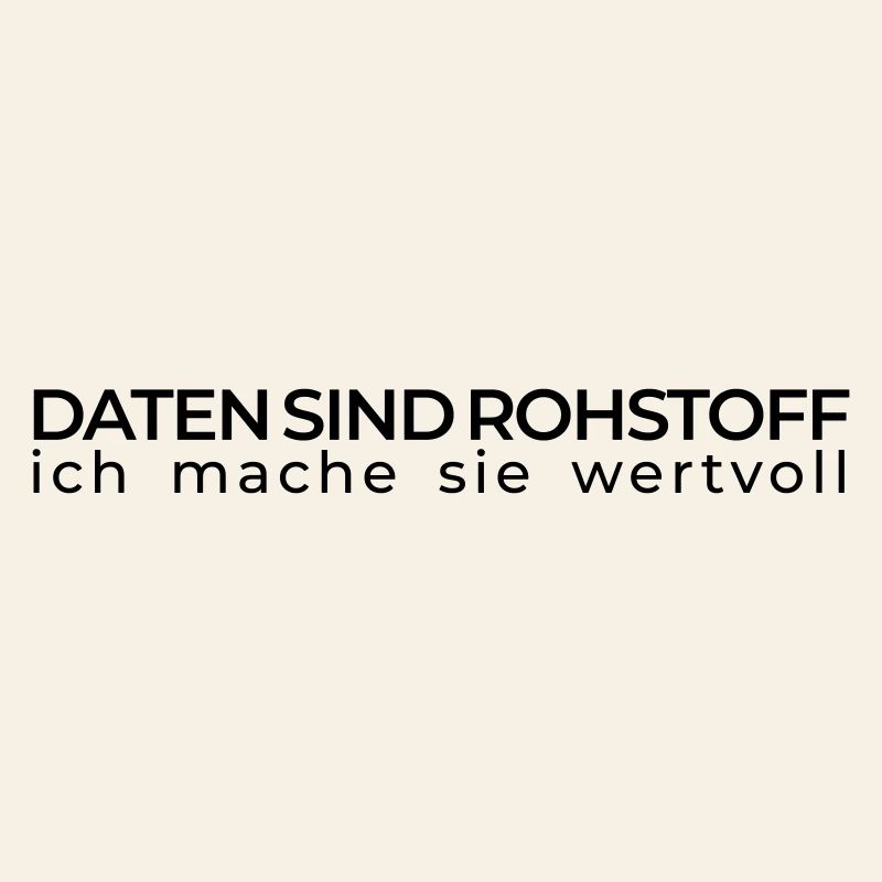 Daten sind Rohstoff – Data Engineer