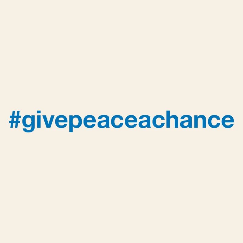 PEACE Hashtag