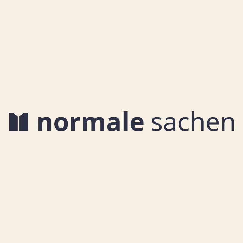 Normal Stuff Logo Blue