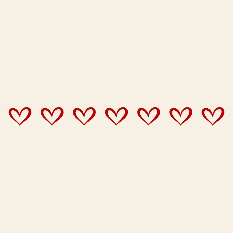Hearts Line Elements