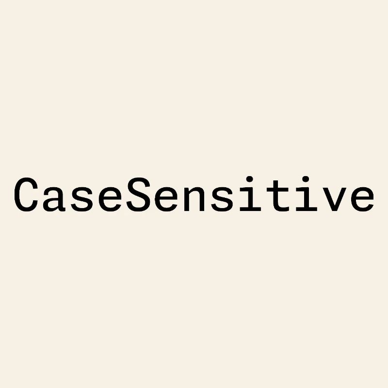 CaseSensitive Developer Humor