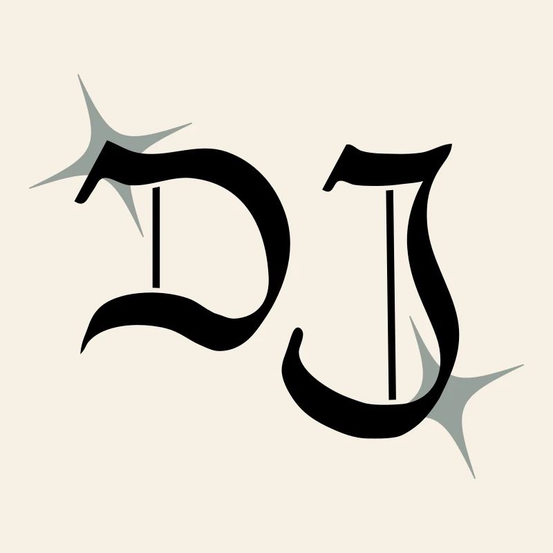 DJ monogram