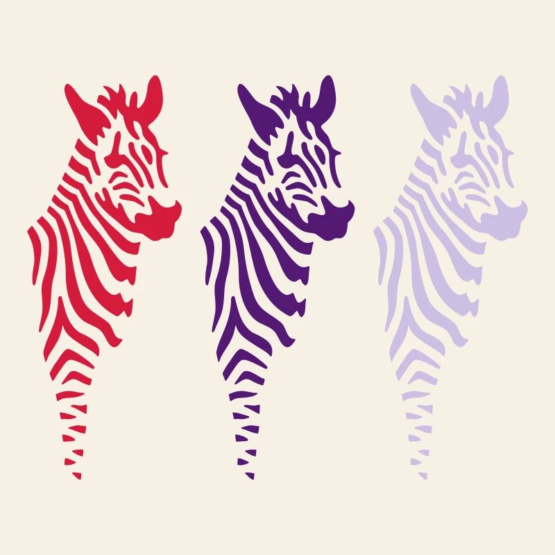 Three Zebras (b)