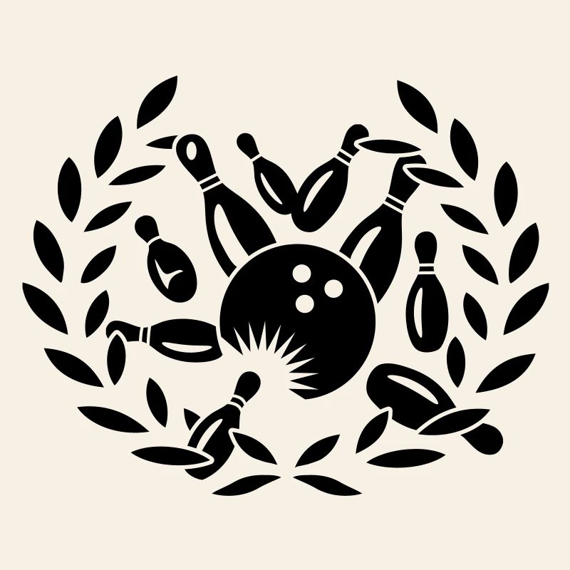 Cones, spheres and laurel wreath