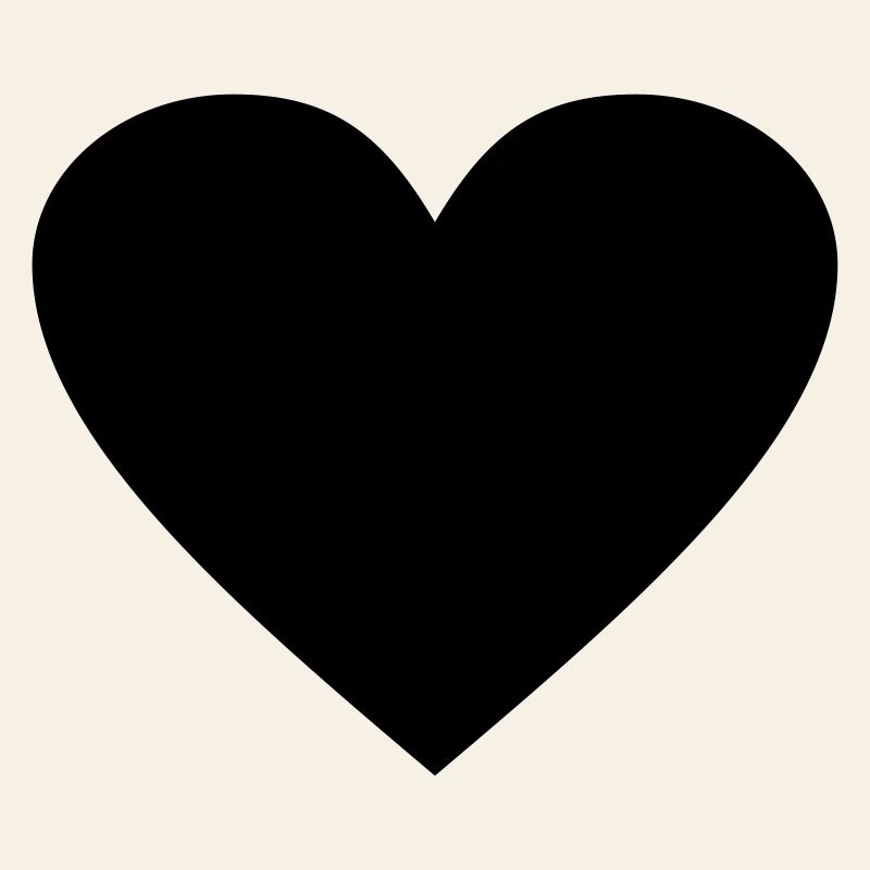 Cœur noir Awesomeelement