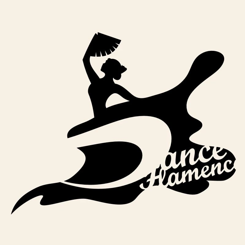 Une danseuse de flamenco avec un éventail