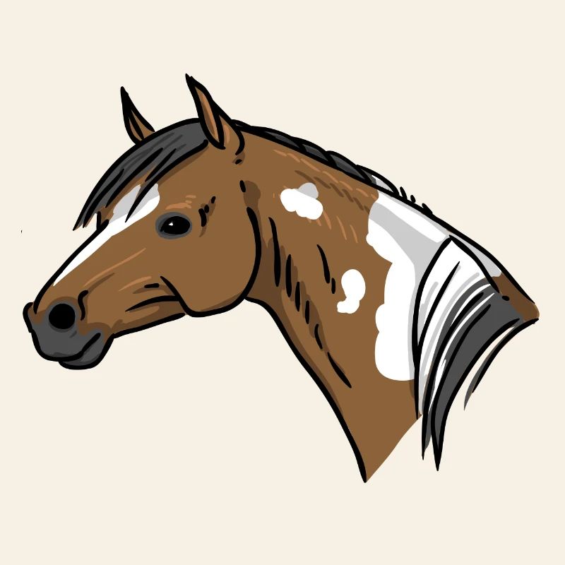 Portrait de cheval
