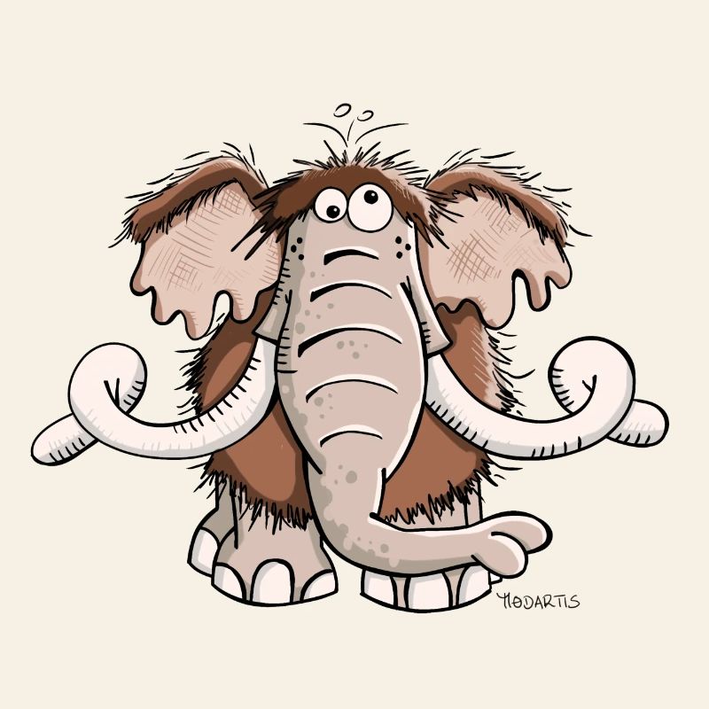 Cute Mammoth