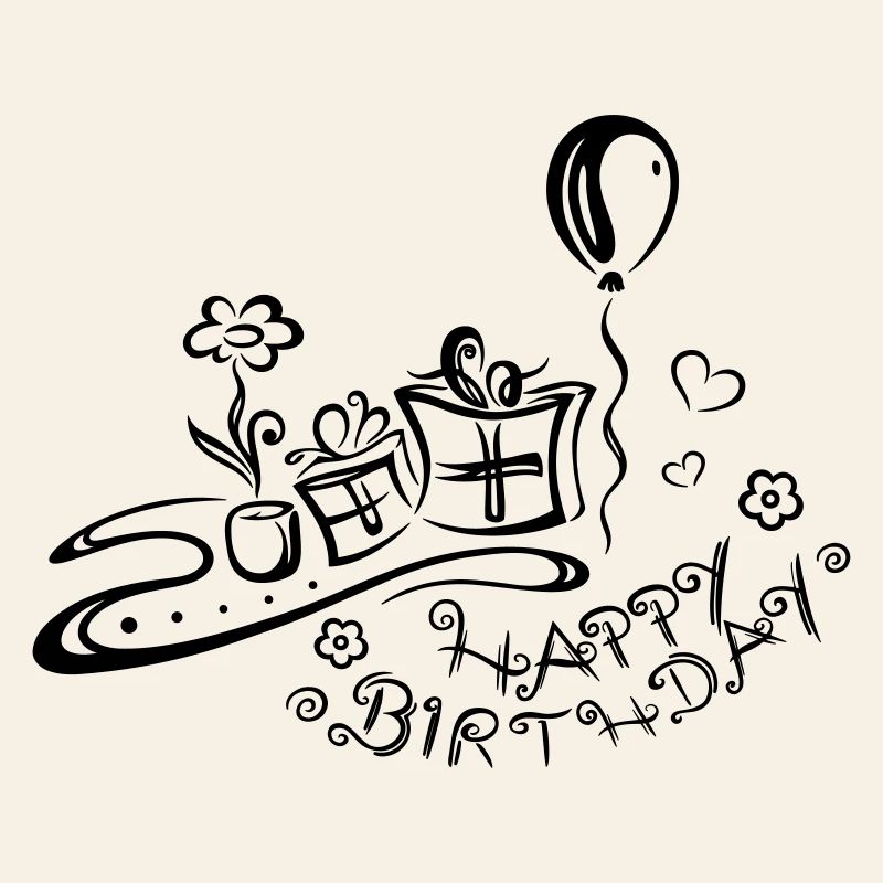 Joyeux anniversaire, félicitations