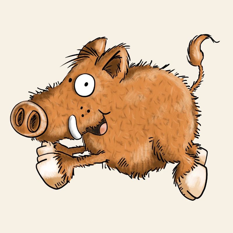 Flotte Wutz - Wildschwein - Eber - Sau - Geschenk