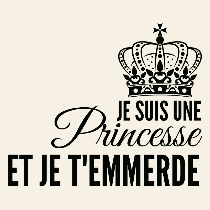 Princesse affirmée et rebelle