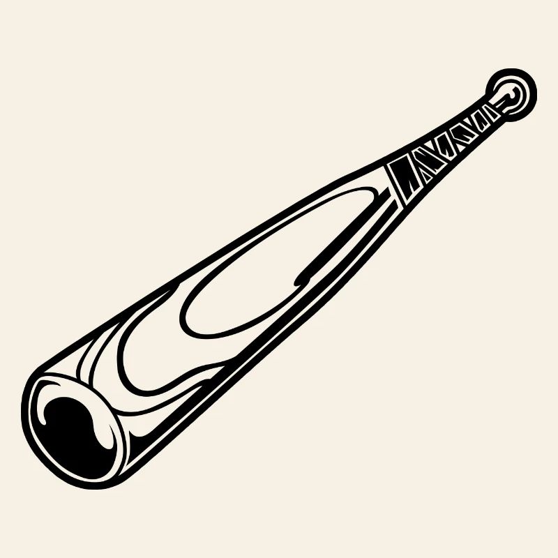 Baseball bat sketch