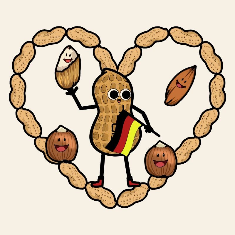 German Nut Peanut German Flag Nuts