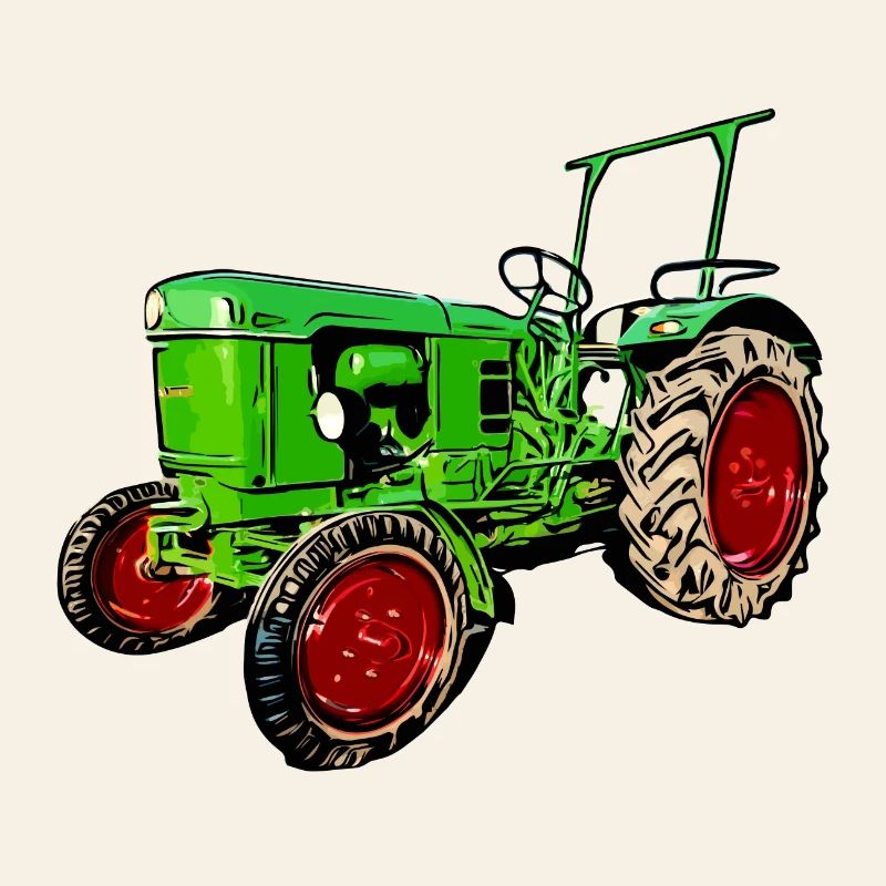 Alter Traktor Deutz D25