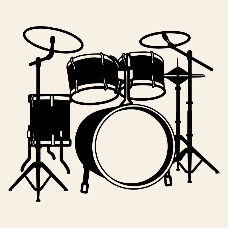 Drum kit logo