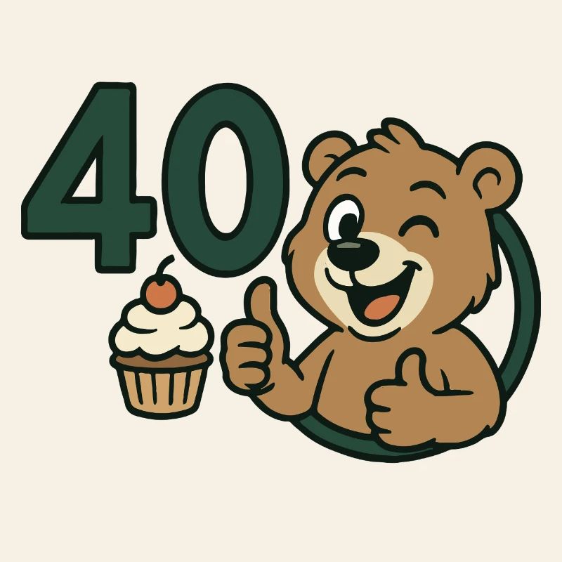 Bärenstark mit 40