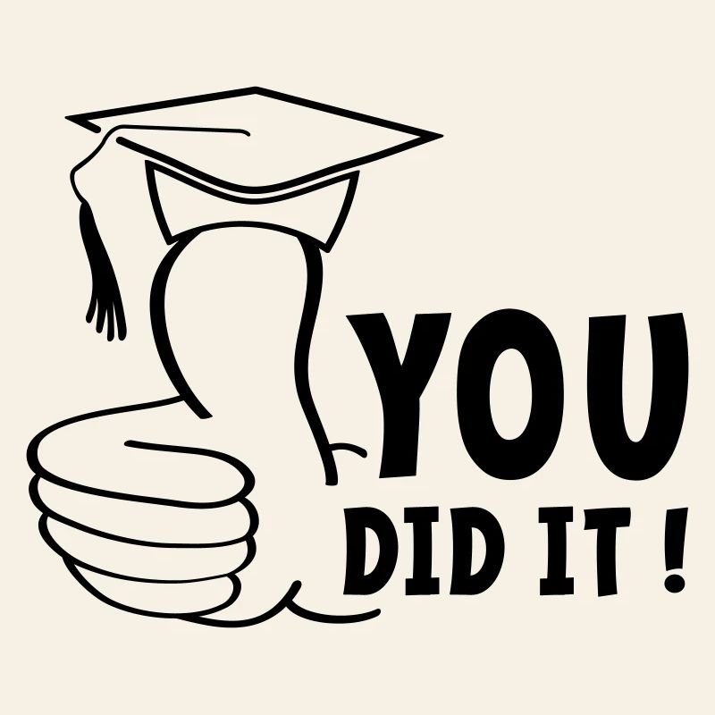You either passed or you passed it, diploma.