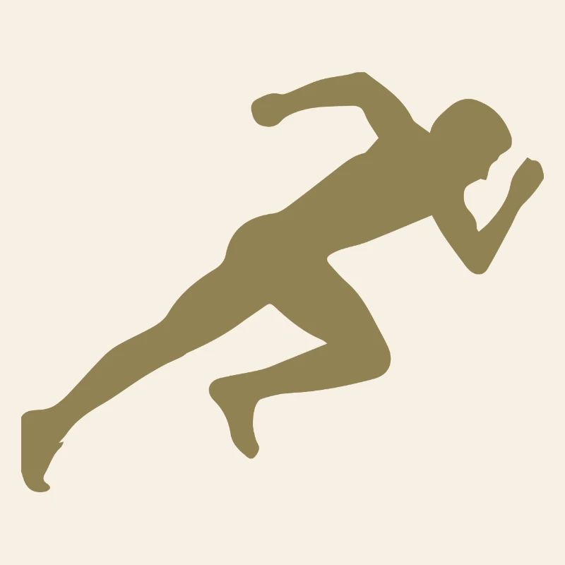 Silhouette minimaliste Sprinter Sprint