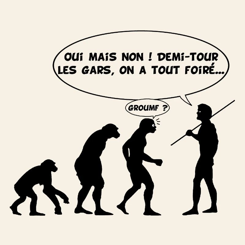 Erreur d'évolution (noir)