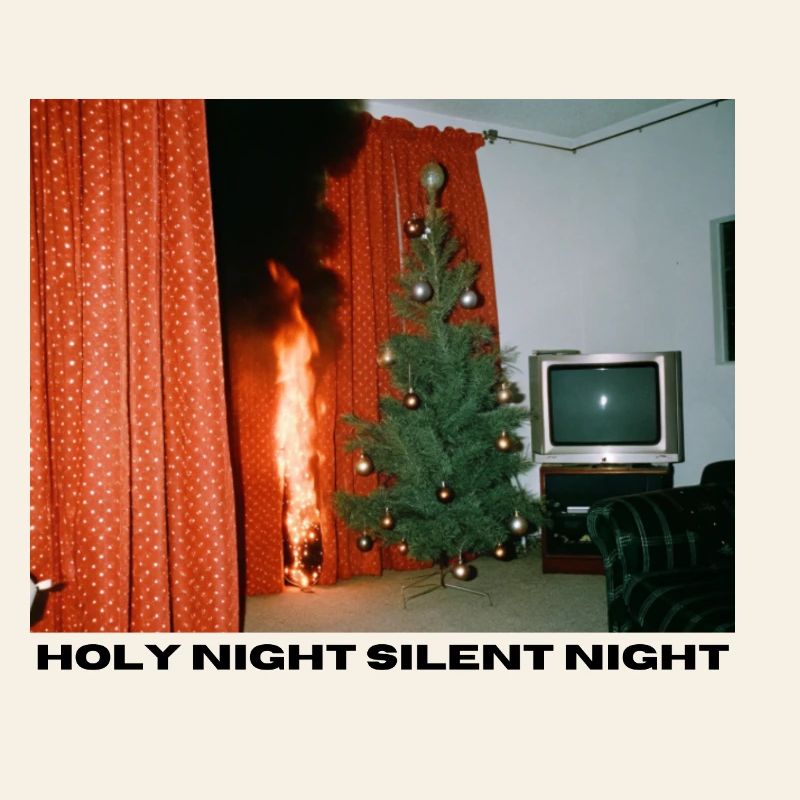 Holy Night - Burning Christmas Tree