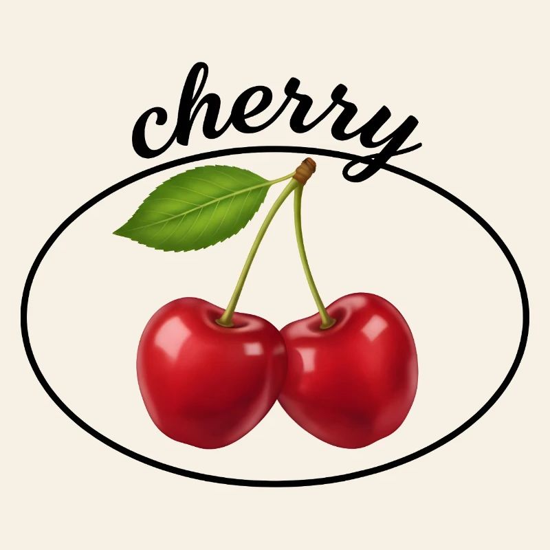 Emblème Duo Cerise
