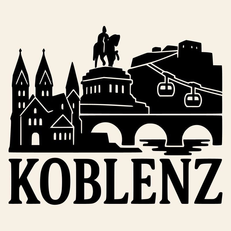 Silhouette de Coblence