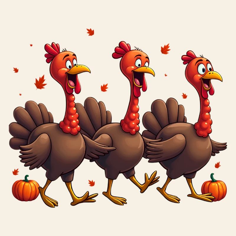 Bébé dinde de Thanksgiving