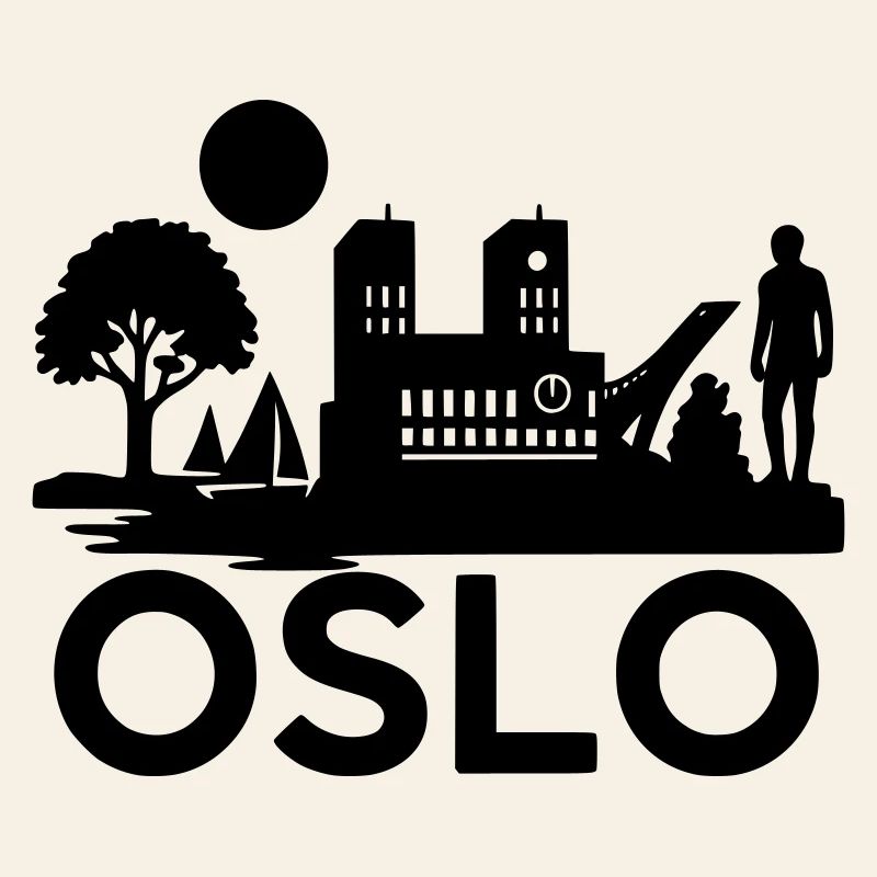 Oslo Silhouette Monuments