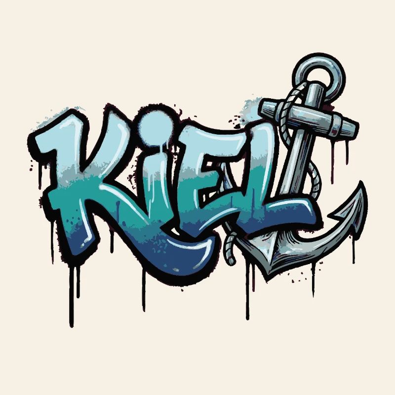 Ancre Graffiti Kiel Schleswig-Holstein
