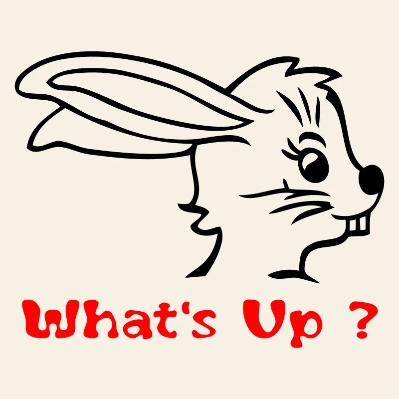 Rabbit in Easter stress