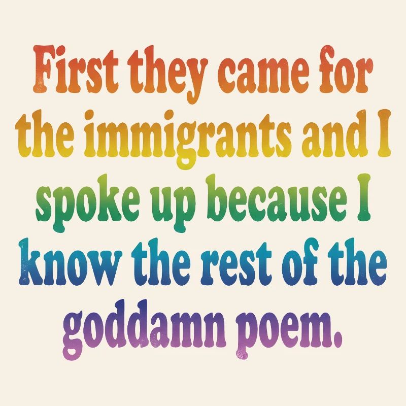 Rainbow Courage Quote Tee