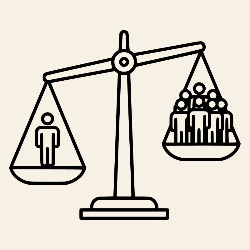 Libra Justice Concept