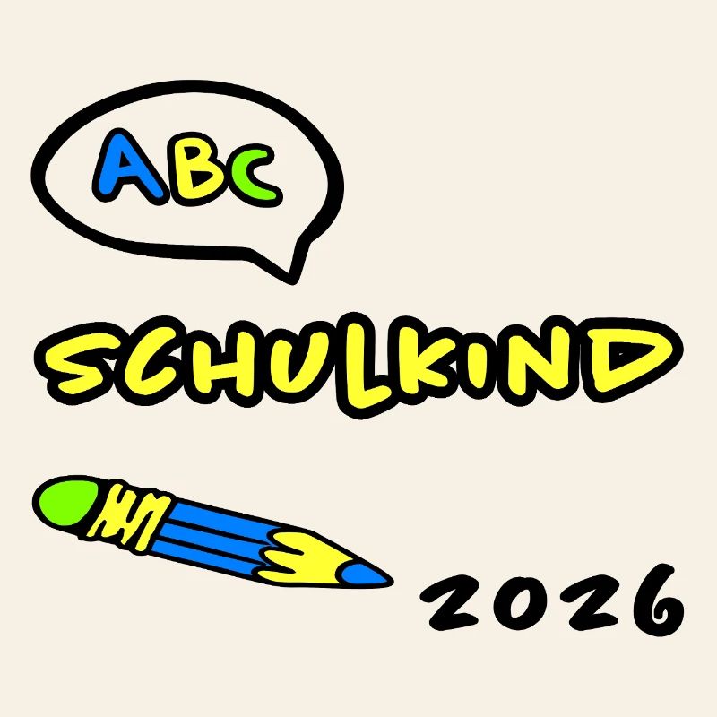 ABC Schulkind 2026 Einschulung