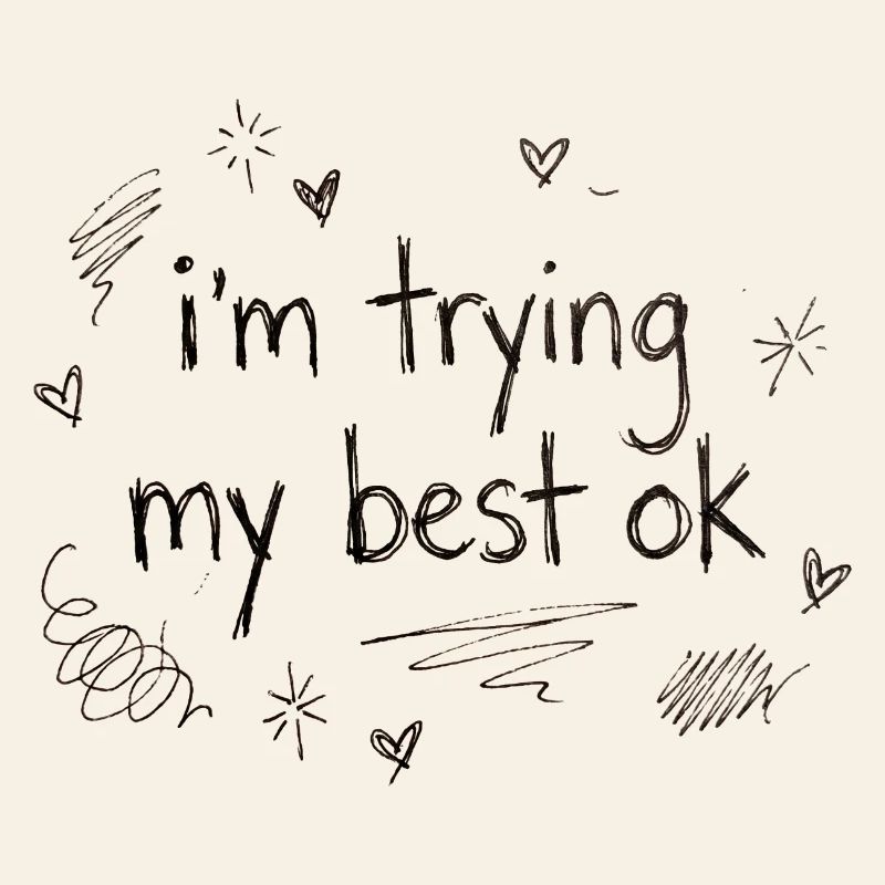 I do my best – handwriting