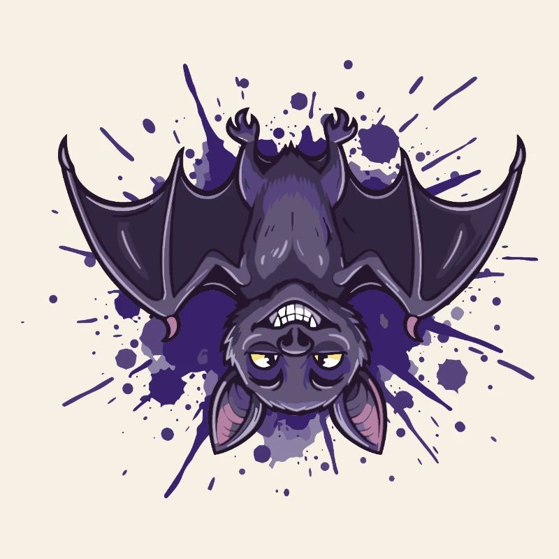 Éclaboussure Pourpre Chauve-souris de Nuit