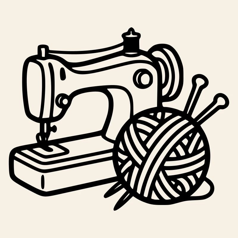 Sewing Machine Wool Knitting Sewing Handmade