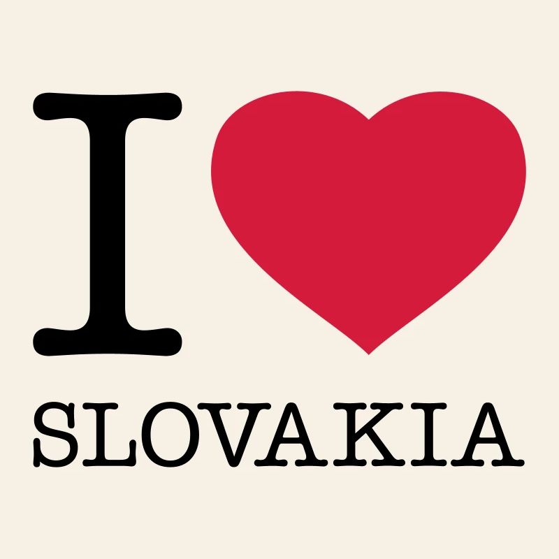 J’AIME LA SLOVAQUIE Slowakei