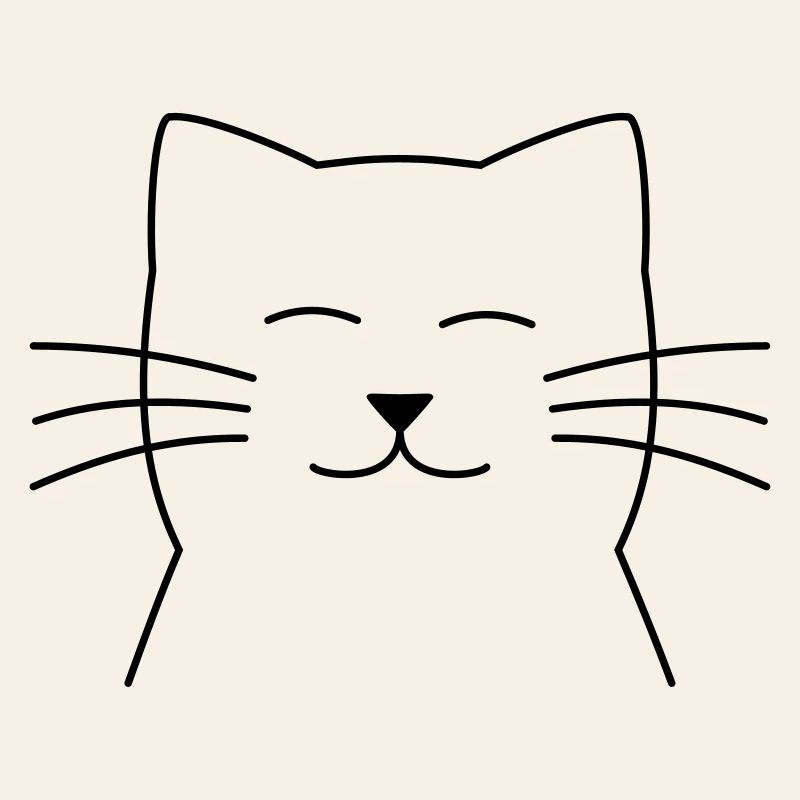 Chat chat chat de chat cadeau pour les amis des chats