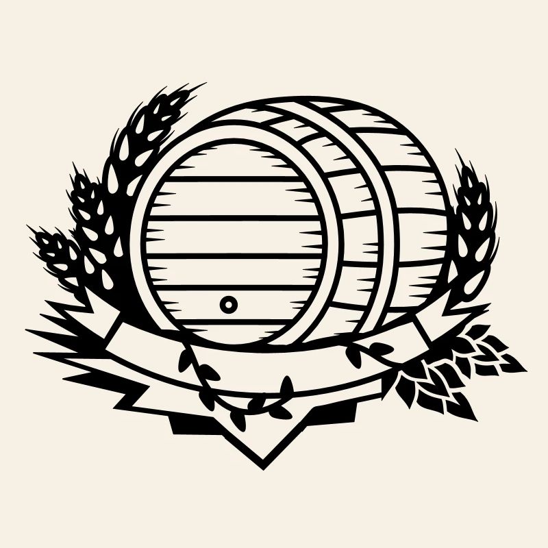 Un tonneau de bière