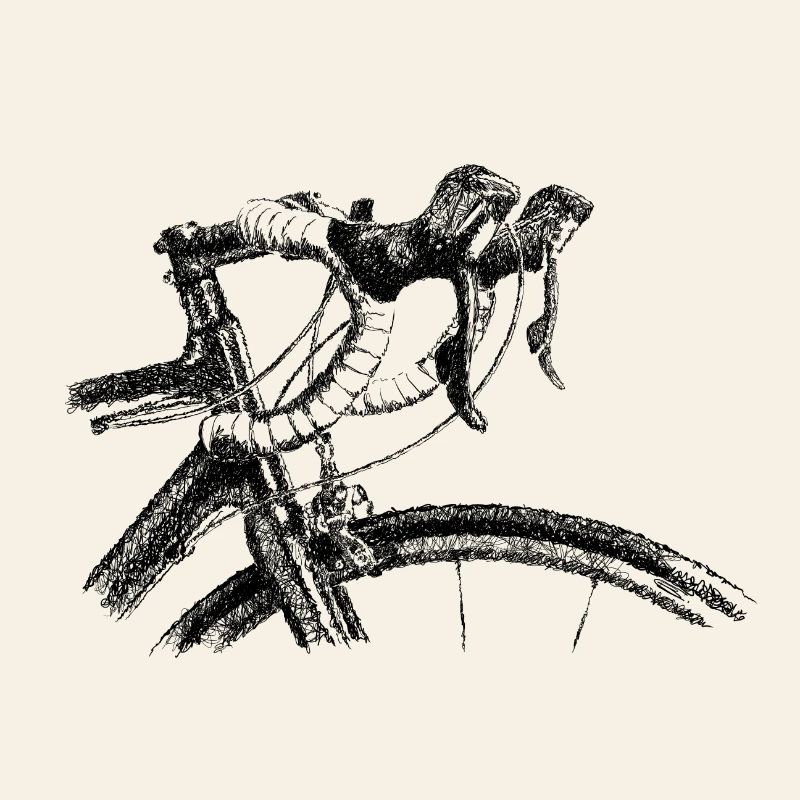 Racing bicycle