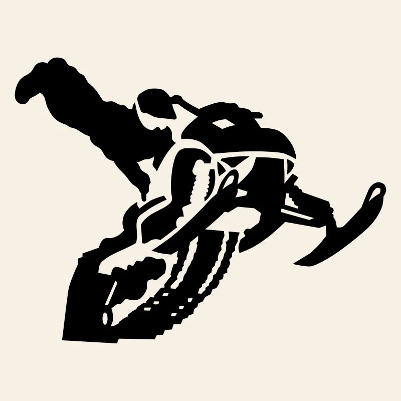 snowmobile stunt